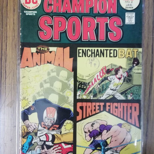 DC Comics Champion Sports comic used, English