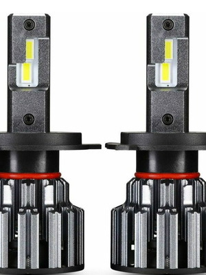 Λάμπες Αυτοκινήτου H4 LED 6000K Ψυχρό Λευκό 12-24V 70W 2τμχ καινούργιες