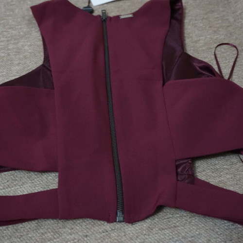 BSB women's bustier new, red, size M