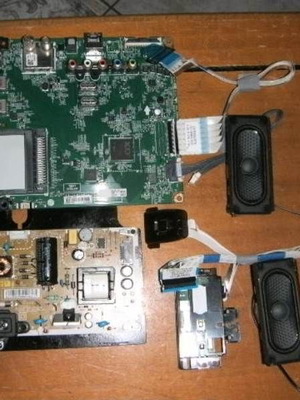 Πλακέτες LG 32LM630BPLA μεταχειρισμένες λόγω σπασμένης οθόνης