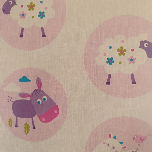 Children's wallpaper pack of 6 rolls new