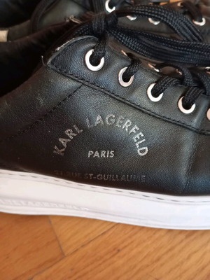 Παπούτσια Karl Lagerfeld αθλητικά μεταχειρισμένα, μέγεθος 40, μαύρα