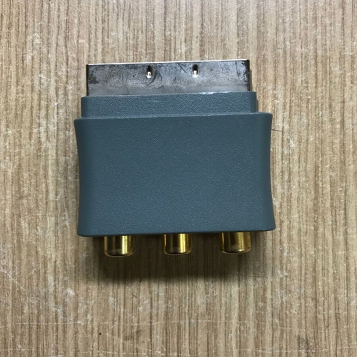 Microsoft Xbox 360 Original SCART Composite RCA AV Adapter like new