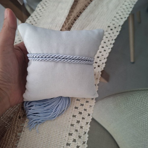 Lucky charm on pillow like new, gift for boys