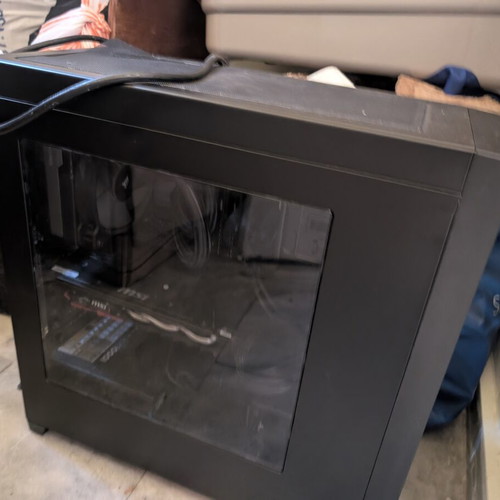 Gaming PC MSI NVIDIA GTX1060 i7-7700K 16GB DDR4 1000W PSU Platinum AIO DVD Optical Drive like new