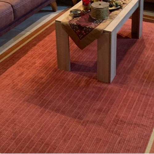 Living room rugs like new, including tiger skin wool and floral Biocarpets