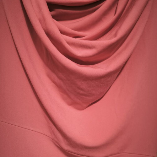 Draped mini dress used, pink, one size
