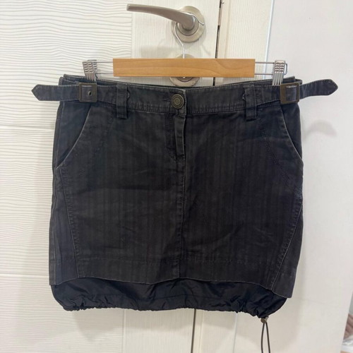 Max & Co Mini Denim Skirt with Belt Detail used, size US4 GB6