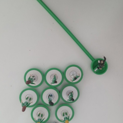 Subbuteo Παναθηναϊκός παίκτης σε βάση