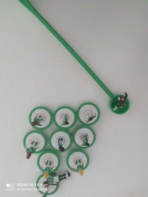 Subbuteo Παναθηναϊκός παίκτης σε βάση