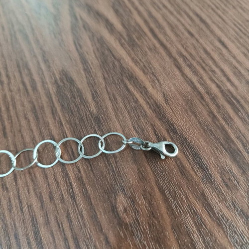 Silver bracelet with two-tone 925 like new