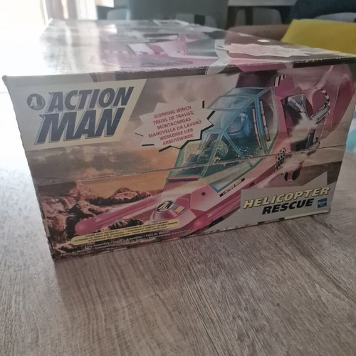 Action Man collectible helicopter new