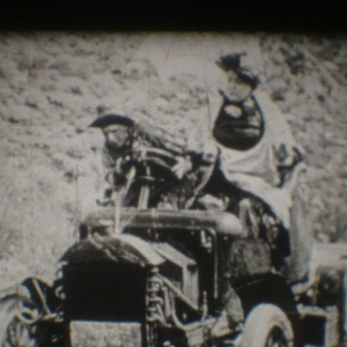 Super 8mm silent film Alkali Ike's Auto used, 1911 comedy