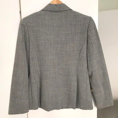 Motivi Italy Grey Iconic Blazer Size 42 M Like New