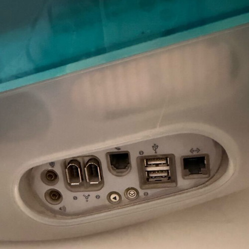 iMac G3 used, green color, unknown condition