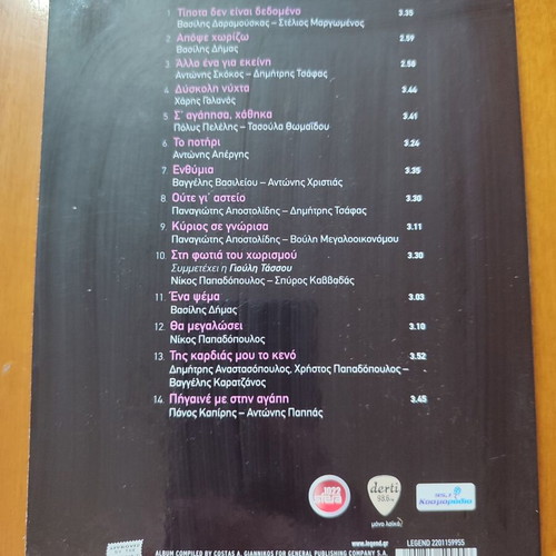 Nikos Makropoulos Dyskoli Nyhta CD used