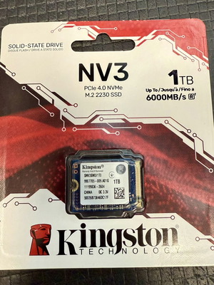 Kingston NV3 SSD 1TB M.2 Gen 4 sealed new