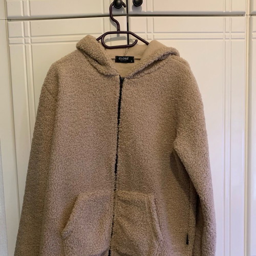 Jacket coat new, beige, size S