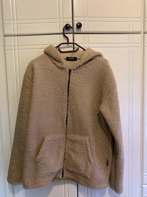 Jacket coat new, beige, size S