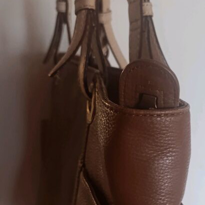 Michael Kors handbag like new, brown soft leather