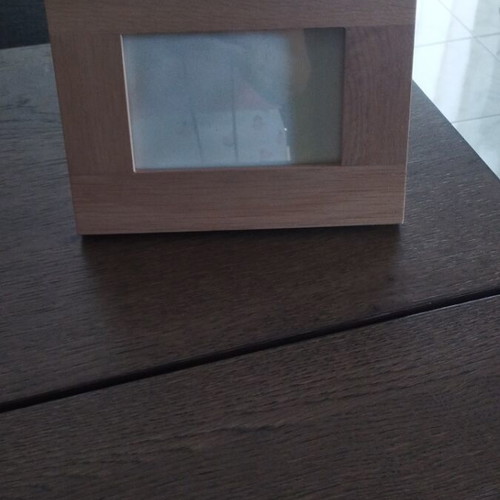 Minimal Bizzotto photo frame like new, 23×18×2 cm, light wood