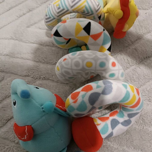 Baby hanging toy used for stroller or crib
