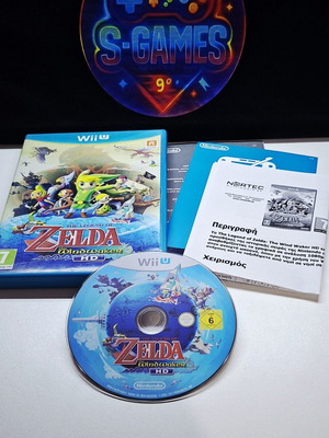 The Legend of Zelda The Windwaker HD Nintendo Wii U game used