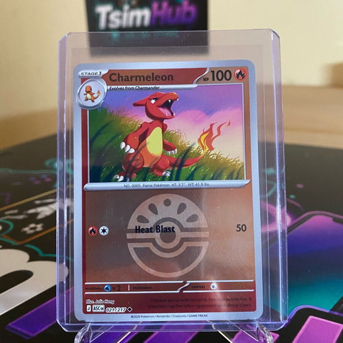Charmeleon Pokemon card like new 21/217