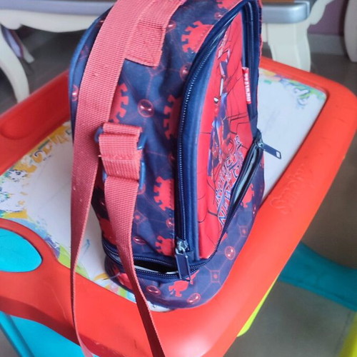 Sprinter Man Insulated Bag for Kindergarten Like New