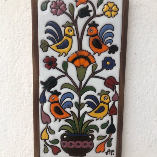Angelou Tsakirakis ceramic tile like new