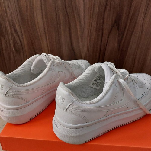 Nike Court Vision Alta women's shoes white size 40