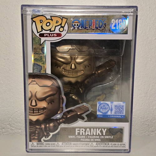Funko POP! Animation One Piece Franky Bronze Statue PLUS Special Edition #2180 new