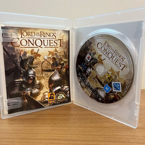 Lord of the Rings Conquest PS3 game like new