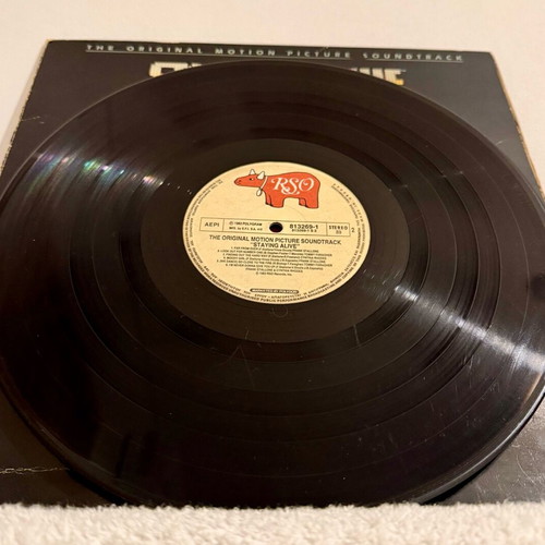 The Original Motion Picture Soundtrack Staying Alive LP vinyl record used