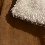 Shein brown fur jacket like new