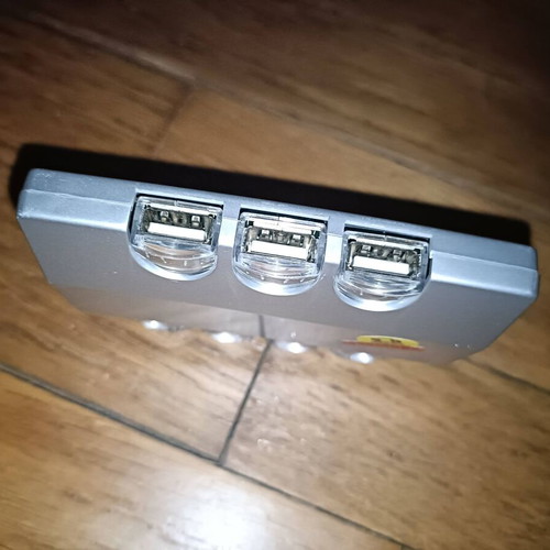 Usb hub 7 ports used with colored lights