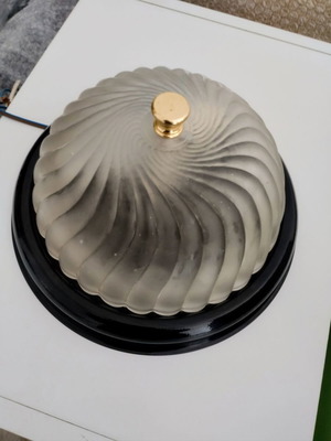 Wall or ceiling light made of crystal like new