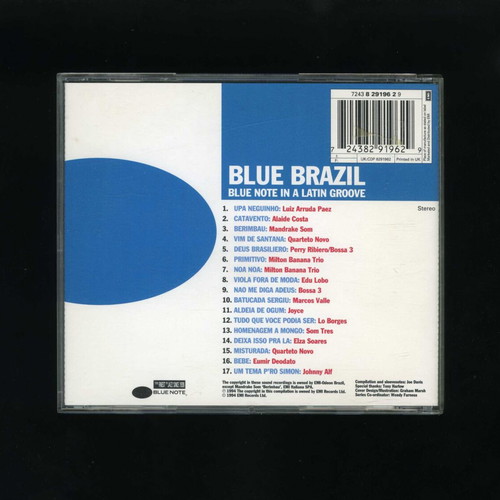 Blue Brazil Blue Note In A Latin Groove CD used