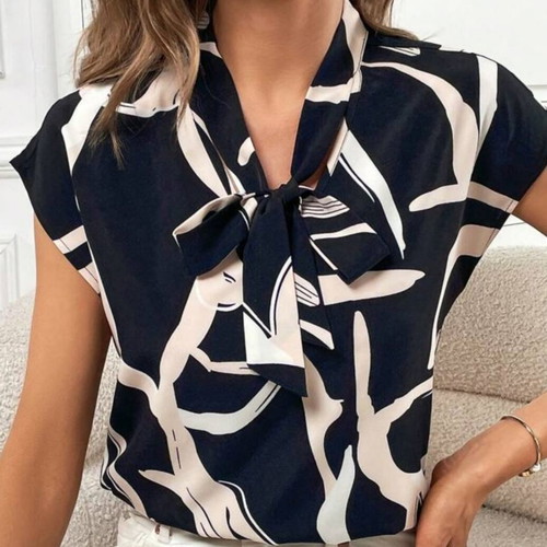 Shirt new, size L, black and white