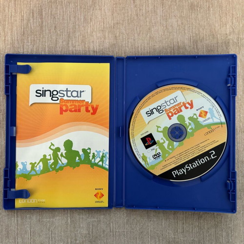Singstar Summer Party PlayStation 2 used complete