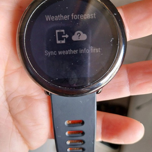 Amazfit Pace A1612 used black smartwatch