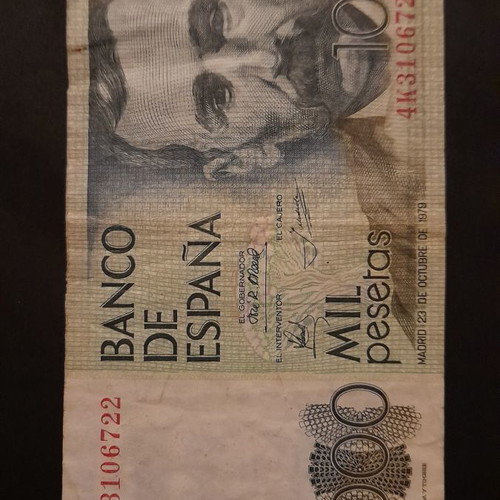 Spanish banknote 1000 pesetas 1979