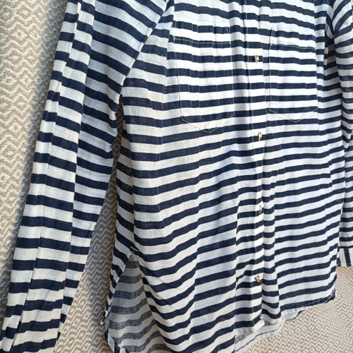 Striped blue and white mariniere shirt Zara like new