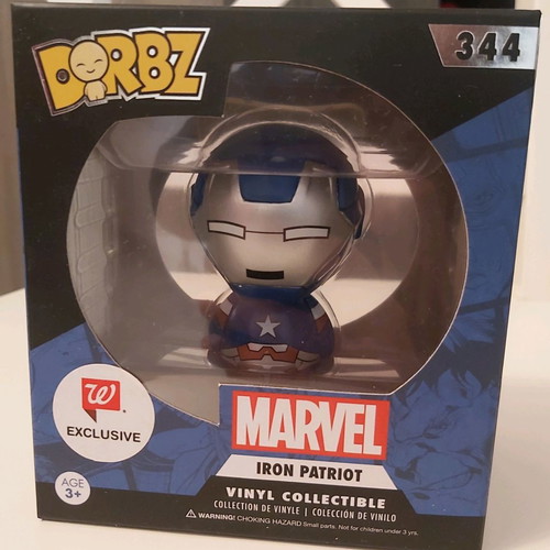Funko Dorbz Figure #344 Marvel Iron Patriot new