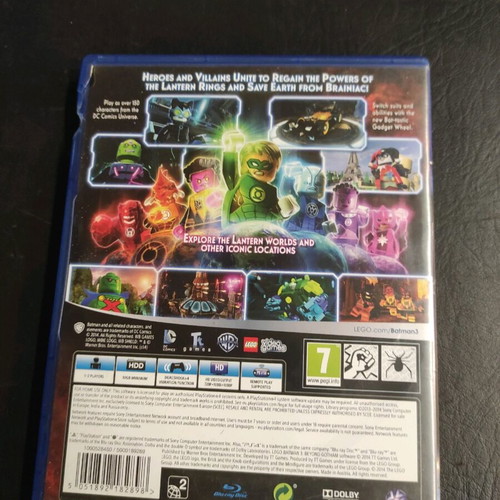 PS4 Batman 3 Lego video game like new
