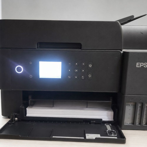 Epson EcoTank L6370 color inkjet multifunction printer like new with 3-year warranty extension