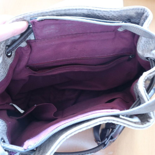 Backpack bag used, brown
