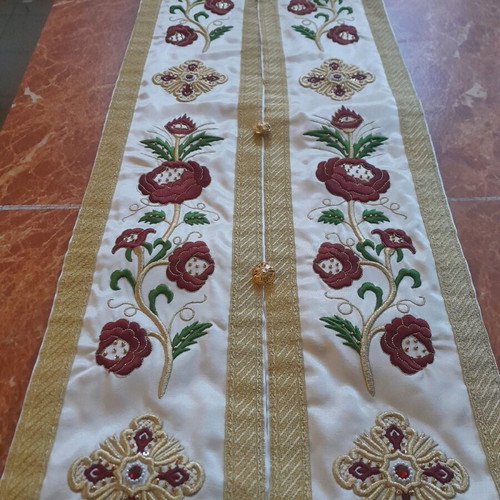 Ecclesiastical epitrachelion new with gold embroidery