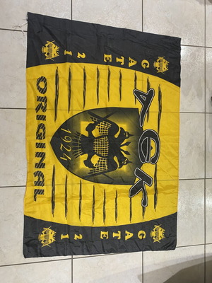 AEK flag like new, 100x145 cm