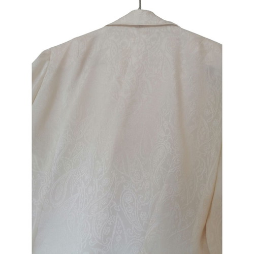 Handmade vintage shirt Cypriot craftsmanship, like new, white